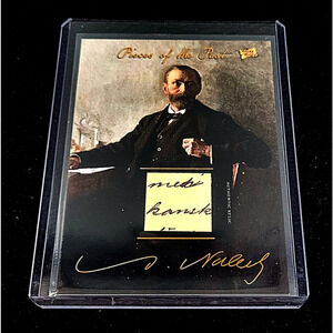 Authentic Alfred Nobel Handwriting Relic Piece of History Peace Prize